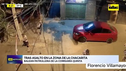 Asalto en el centro y posterior balacera en la Chacarita