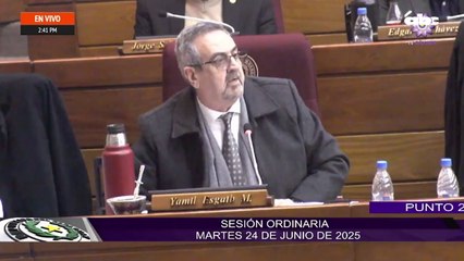 Yamil Esgaib plantea derogar "barbaridad" de leyes que discriminan a sus "nepos"