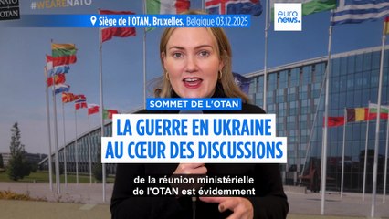 OTAN : réunis à Bruxelles, les ministres des Affaires étrangères appellent à faire pression sur Moscou