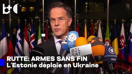Rutte : l'approvisionnement en armes pour l'Ukraine ne s'arrêtera pas