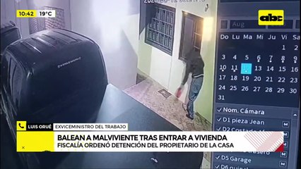 Dueño de casa relata el paso a paso de los acontecimientos antes de herir a ladrón