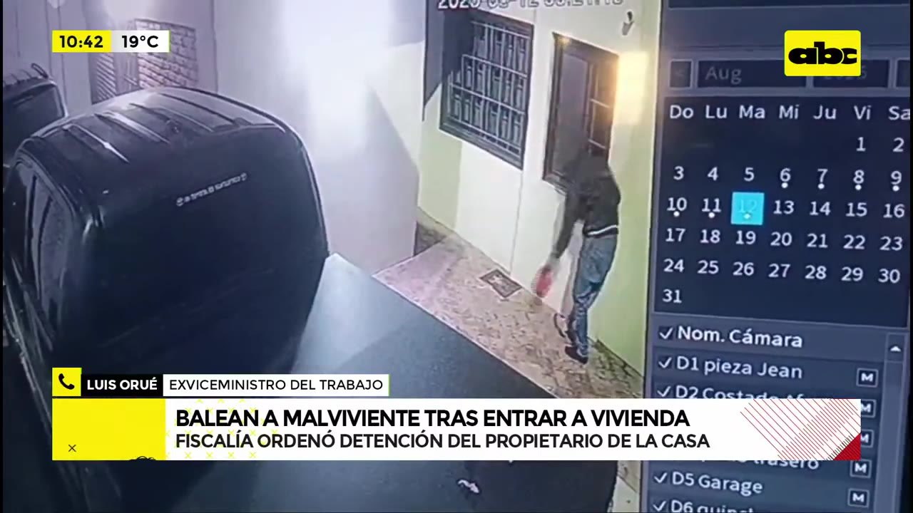 Dueño de casa relata el paso a paso de los acontecimientos antes de herir a ladrón
