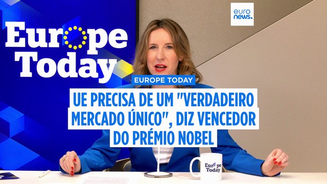 UE precisa de um verdadeiro mercado único para se manter competitiva, diz vencedor do Prémio Nobel à Euronews