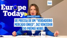 UE precisa de um "verdadeiro mercado único" para se manter competitiva, diz vencedor do Prémio Nobel à Euronews