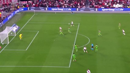Los goles del empate 1-1 entre River Plate y Libertad