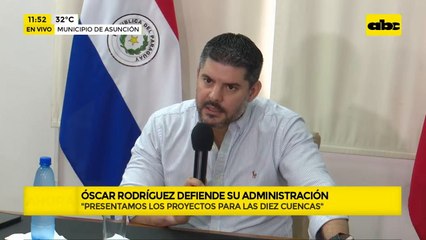 Así fue la renuncia de Óscar “Nenecho” Rodríguez a la Intendencia de Asunción