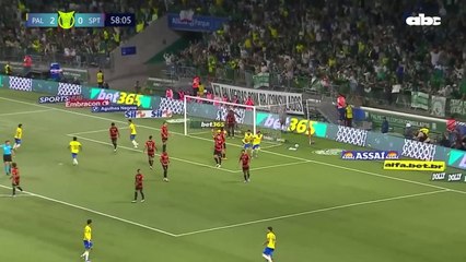 El gol de Gustavo Gómez en el triunfo de Palmeiras