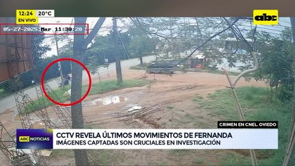 Circuito cerrado revela últimos movimientos de Fernanda Benítez