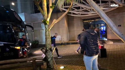 Así fue la llegada de la selección de Paraguay al hotel de concentración en São Paulo