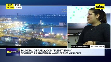 Meteorología: así estará el tiempo durante el WRC Rally del Paraguay