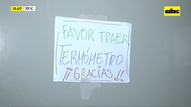 Pacientes deben ir con sus propios termómetros para consultar en el Hospital de Lambaré