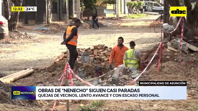 Obras inconclusas y reclamos no atendidos: así está la Asunción de “Nenecho”