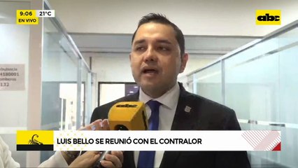 Luis Bello se reunió con el contralor General de la República