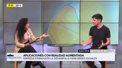 ABC Negocios - Entrevista a Aldo Orué, fundador de Aumenta