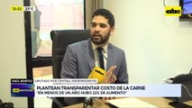 Diputado pide transparentar estructura de costos de la carne