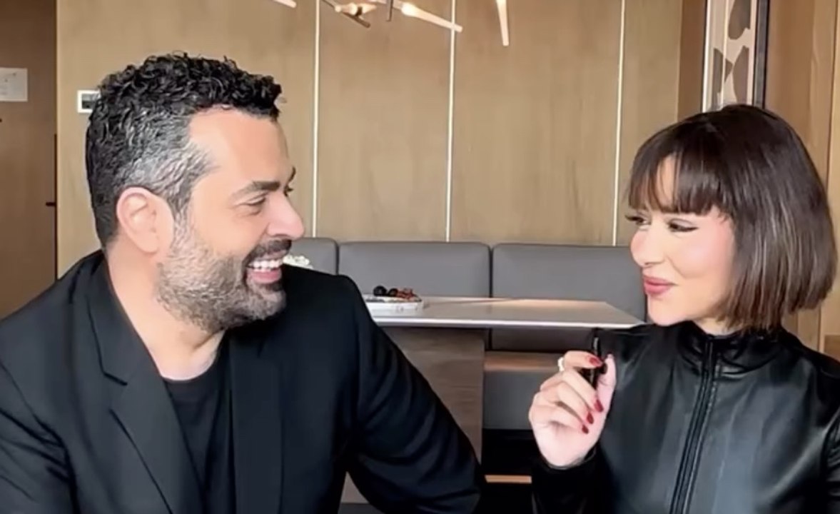 دردشة وأسئلة سريعة مع بلقيس فتحي وسيدريك حدّاد