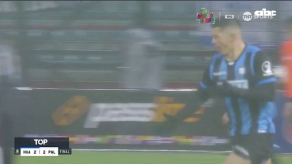 El gol de Cris Martínez en el empate de Huachipato