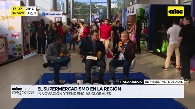 ABC Negocios en la Expo Capasu: el supermercadismo en la región - Entrevista a Joaquín González e italo Atencio