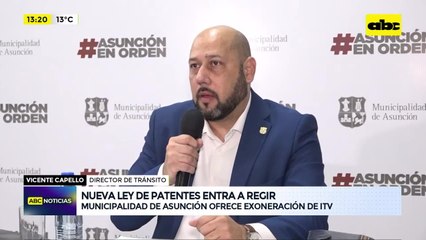 Asunción ya cobra patente vehicular con nuevos precios y ofrece algunos incentivos