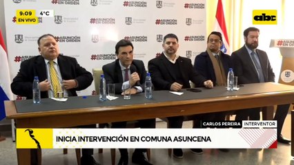 Interventor se instala en la Municipalidad de Asunción