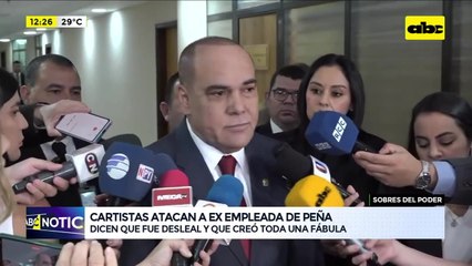 Sobres del poder: cartistas atacan a exfuncionaria de Peña y la tachan de “desleal”