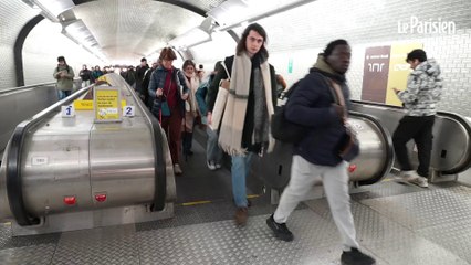 Châtelet-Les Halles : l'arrêt des tapis roulants révolte les usagers du métro