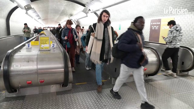 Châtelet-Les Halles : l'arrêt des tapis roulants révolte les usagers du métro