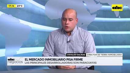 ABC Negocios - Entrevista a Osvaldo Salinas, director de Tierra Inmobiliaria