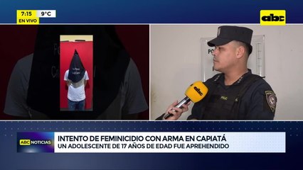 Detienen a un adolescente por presunto disparo accidental contra su pareja