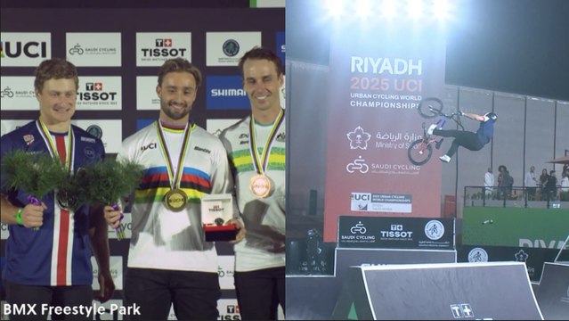 BMX Freestyle Park Riyad 2025 - Anthony Jeanjean, champion du monde à Riyad début novembre, a conservé sa couronne en Coupe du monde de BMX freestyle park
