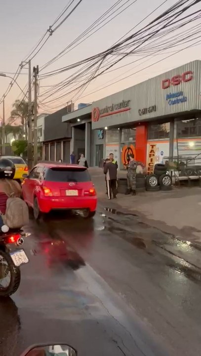 Accidente en el viaducto de República Argentina