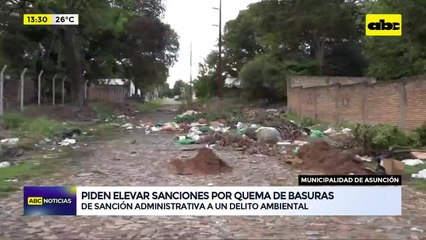 Buscan que quemar basura pase a ser un delito y se castigue con más que una multa