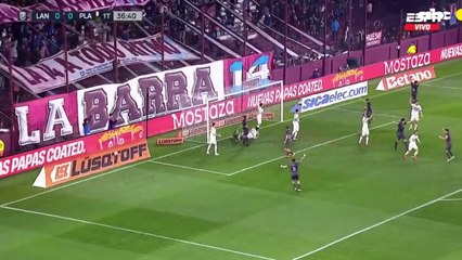 José Canale marcó en la victoria de Lanús sobre Platense en Argentina