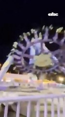 Terror en Arabia Saudita: se partió un juego mecánico en el aire y dejó 23 heridos
