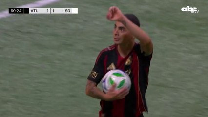 Miguel Almirón marcó en el empate 1-1 de Atlanta United frente a San Diego
