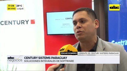 ABC Negocios - Century Sistems Paraguay, presente en el Expo Capasu 2025