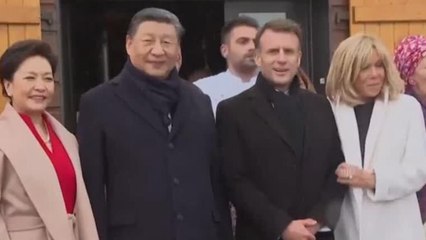Emmanuel Macron visita China: Ucrania, comercio y futuro del G7