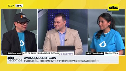 ABC Negocios - Avances del Bitcoin - Entrevista a Samson Mow, CEO de JAN3