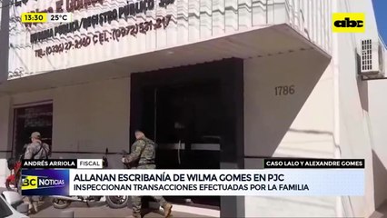 Allanan escribanía e incautan documentos sobre transacciones de Lalo y Alexandre Rodrigues
