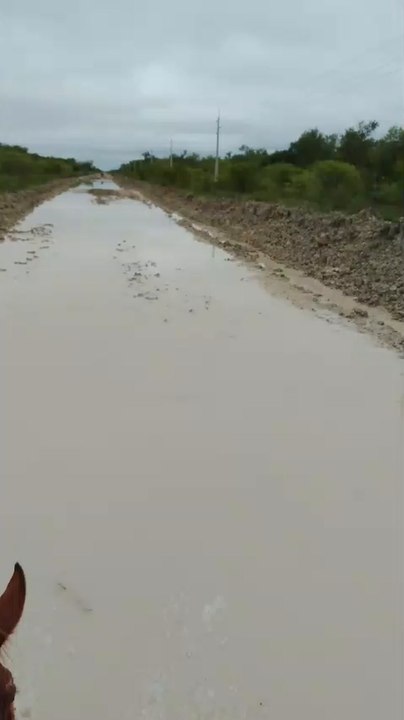 Lluvias en Alto Paraguay anegan caminos