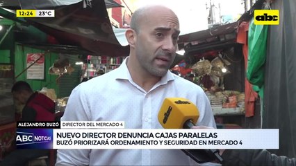 Nuevo director del Mercado 4 promete eliminar caja paralela, ordenamiento y seguridad