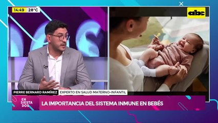 El sistema inmunológico de los bebés, una barrera natural contra las enfermedades