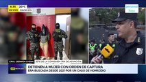 Joven con orden de captura fue detenida durante controles en el Mercado 4