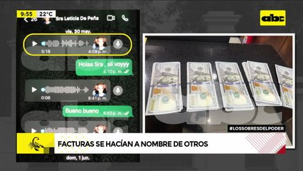 Facturas por pagos con “sobres” se elaboraban a nombre de otros