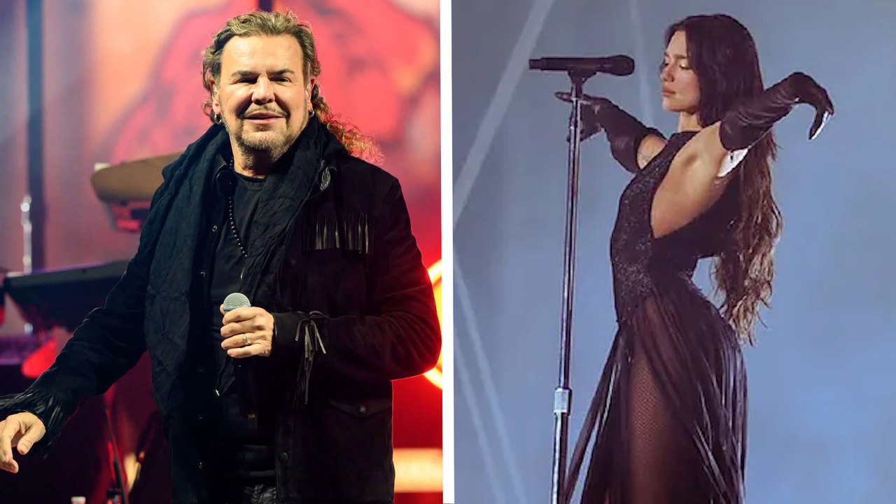 Dua Lipa sorprende cantando 'Oye mi amor' junto a Fher de Maná en su segundo concierto en CDMX