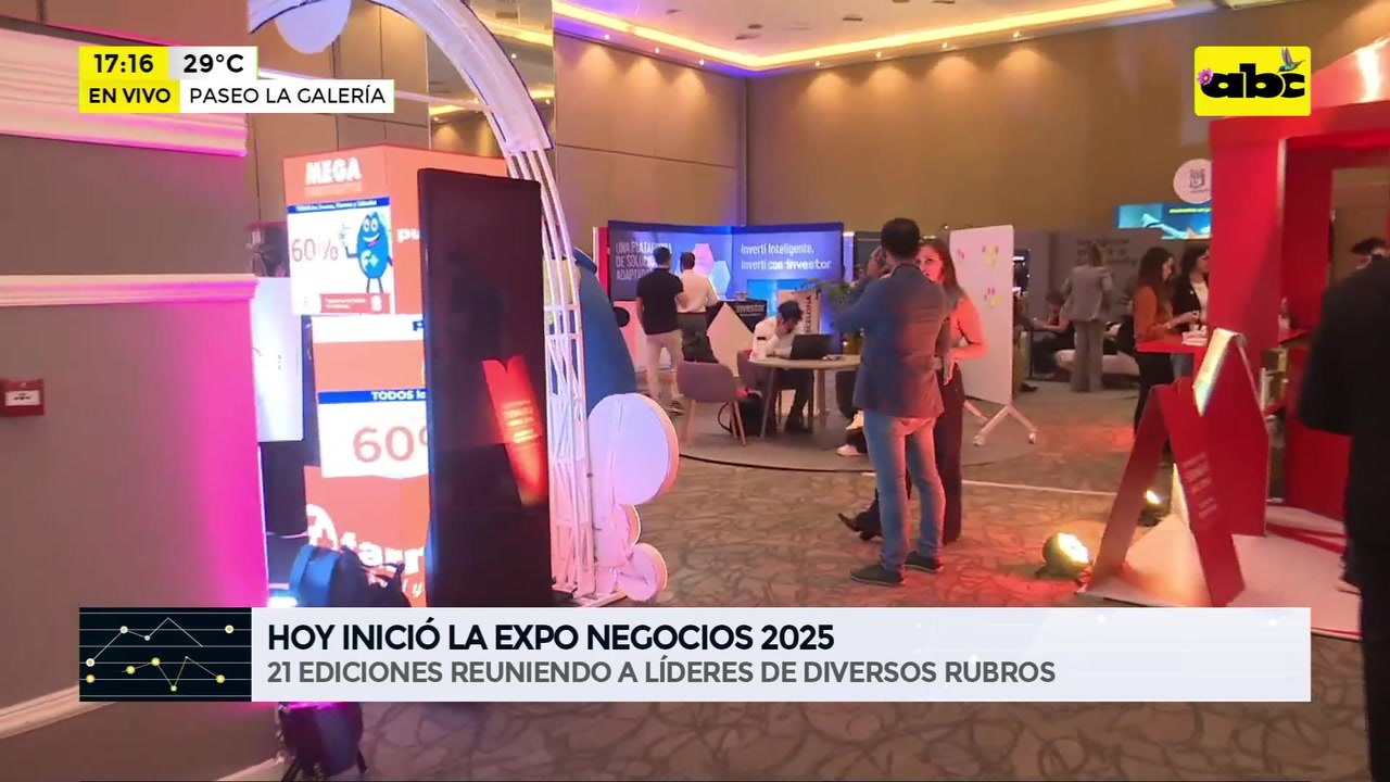 Expo Negocios 2025 reúne a líderes de diversos rubros