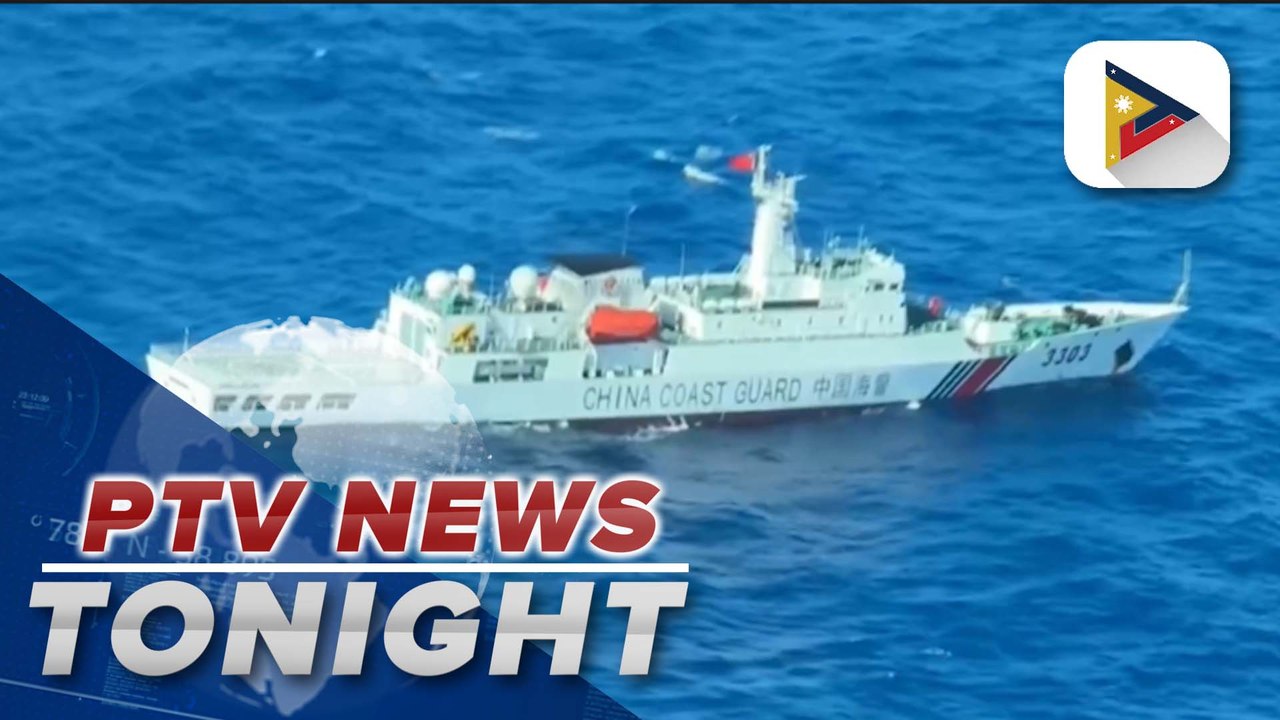 Chinese warships, coast guard vessels spotted off Zambales, Bajo de Masinloc