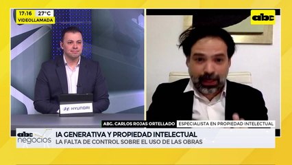 ABC Negocios - Entrevista a Carlos Rojas Ortellado, especialista en propiedad intelectual