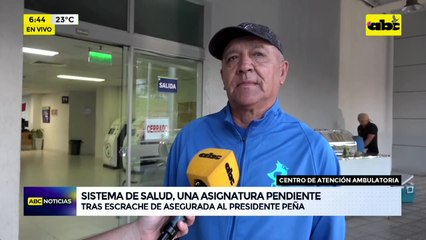 El pedido de los asegurados del IPS a Peña: presidente fue escrachado durante recorrido por hospital