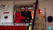 Emmanuel Macron est arrivé en Chine pour une visite d'État de deux jours